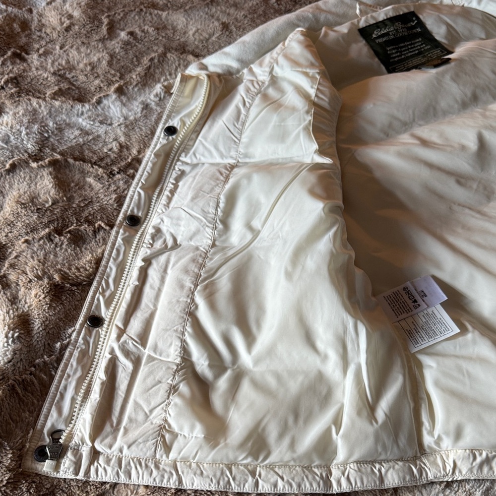 Eddie Bauer Premium Goose Down Vest – Women’s Size L - Picture 8 of 10